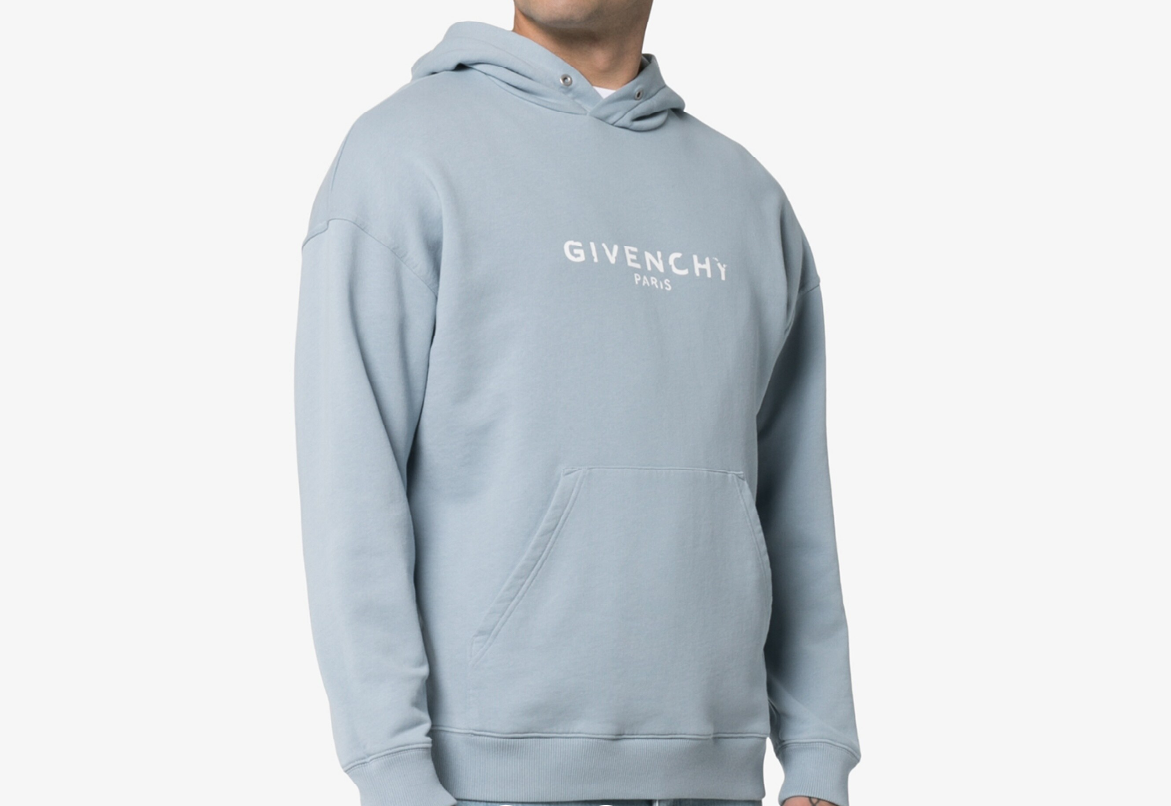 givenchy hoodie blue